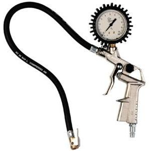 Automate Bandenvulmeter 10bar geijkt met slang 250mm