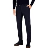 Gardeur - Broek - Donkerblauw - Polyester/Wol/Elastaan