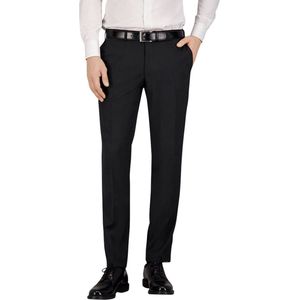 Gardeur - Pantalon - Donkergrijs - Katoen/Polyester/Wol