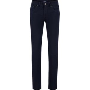 Gardeur Sandro jeans marineblauw effen katoen slim fit