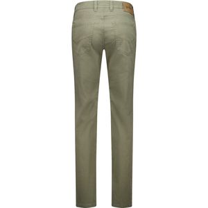 Olijfgroene Gardeur 5-pocket katoen modern fit