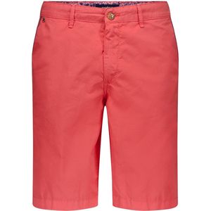 Gardeur modern fit katoenen bermuda rood