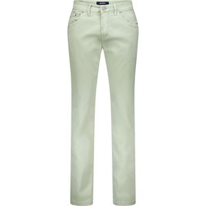 Gardeur Sandro-1 Herenbroek - Groen - Katoen - Slim Fit