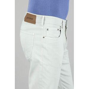 Gardeur - Sandro - 5-pocket - Off White - Katoen - Slim Fit