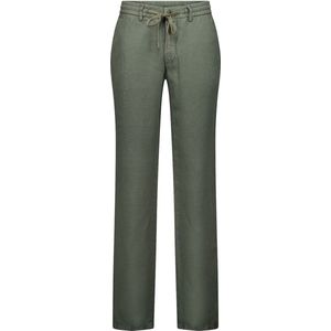 Gardeur - Pantalon - Donkergroen - 50% Linnen 50% Lyocell