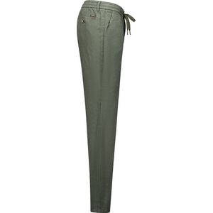 Gardeur - Donkergroene Pantalon - Flatfront - Modern Fit