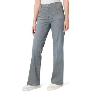 Gardeur - ZURI126 - Damesbroek - Blauw - Straight Fit - Regular Waist