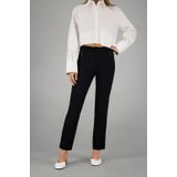 Gardeur - Slim Fit Broek - Zwart - Dames - Polyamidemix