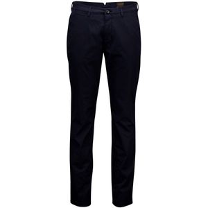 Gardeur - Pantalon - Donkerblauw - Katoen