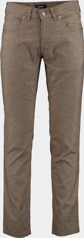 Gardeur - BILL-3 - Broek - Bruin - Katoen, Polyester, Triacetaat, Viscose