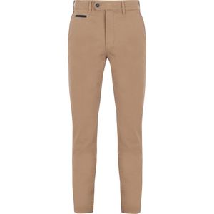 Gardeur - Benny - Katoenen Broek - Effen Bruin - Normale Fit