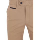 Gardeur - Benny - Katoenen Broek - Effen Bruin - Normale Fit