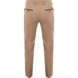 Gardeur - Benny - Katoenen Broek - Effen Bruin - Normale Fit