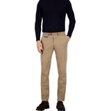 Gardeur - Benny - Katoenen Broek - Effen Bruin - Normale Fit