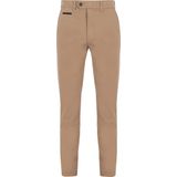 Gardeur - Benny - Katoenen Broek - Effen Bruin - Normale Fit