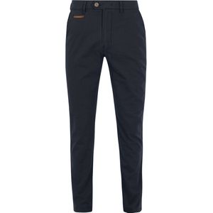 Gardeur - Benny - Katoenen Broek - Donkerblauw - Katoenmix