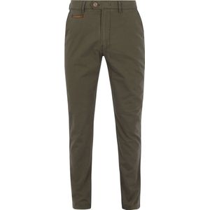 Gardeur - Benny - Broek - Groen - Katoenmix