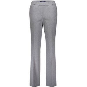 gardeur regular waist pantalon grijs