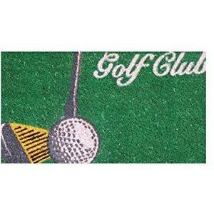 Gift Company deurmat Golf Club Italia, Cocco/PVC, meerkleurig, 75 x 1,5 x 45 cm