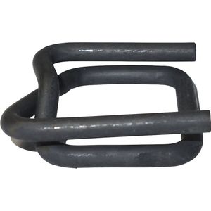 ratioform Sluitklemmen, gefosfateerd, voor composiet-, PET-omsnoeringsband, breedte 19 mm, VE = 1000 stuks