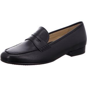 Ara - Slippers - Zwart - Leer - Blokhak 2 cm