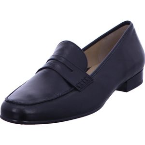 Ara - Slippers - Zwart - Leer - Blokhak 2 cm