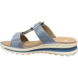 Ara - TAMPA - Slippers - Azuurblauw - Metallic - Sleehak