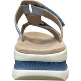 Ara - TAMPA - Slippers - Azuurblauw - Metallic - Sleehak