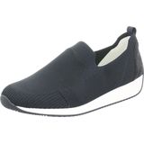 Ara - 1234080 - Instappers - Blauw - Stof - Rubber Zool