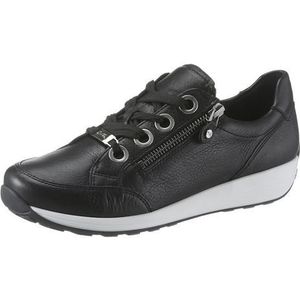 ARA Osaka Lace-up LowCut voor dames, Zwart Schwarz 01, 35 EU