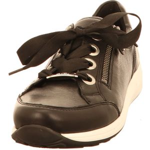 ARA Osaka Lace-up LowCut voor dames, Zwart Schwarz 01, 42 EU