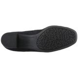 Pumps - Zwart - Suède - Blokhak