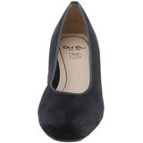 Pumps - Zwart - Suède - Blokhak