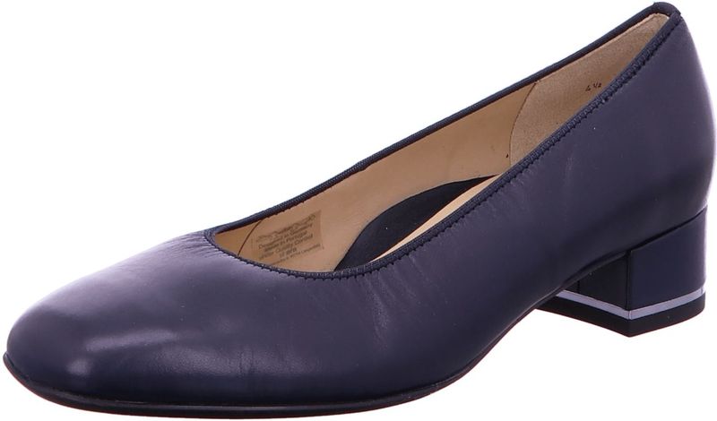 ARA - Quinn 1 - Pump - Blauw - Leer - Blokhak