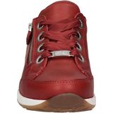 Ara - OSAKA - Vrijetijdsschoen - Rood - Veterschoen - Sleehak
