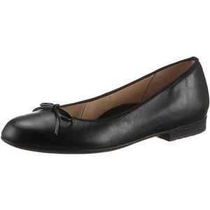 ARA Sardinia 1241329 gesloten ballerina's voor dames, zwart zwart 01, 40 EU