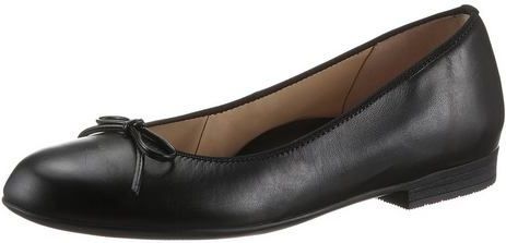 ARA Sardinia 1241329 ballerina's voor dames, Zwart 01.