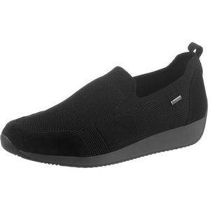 ARA Lissabon Slipper Sneakers voor dames, zwart zwart 01, 36.5 EU