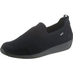 Ara - 1244061 - Instappers - Blauw - Leer en Stof - Wijdte G
