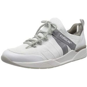 ARA Dames L.a 1214681 Low-Top Sneakers, Witte Weiss Zinn 13, 41 EU
