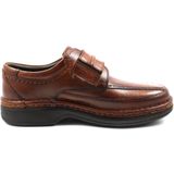 Ara Ben - Instapschoen - Cognac - Leer - Klittenbandsluiting