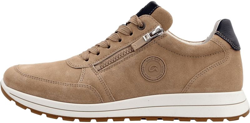 ara - Veterschoen - Beige - Suèdeleer - Ademend - Verwijderbare Binnenzool