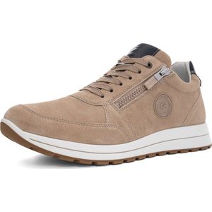 ARA - 11-24505-13 - Sneaker - Zand - Suede - Veter en Ritsluiting