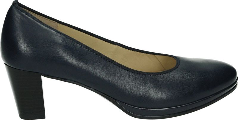 Ara - Orly - Pumps - Blauw - Blokhak - Zonder Sluiting