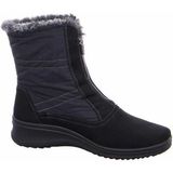 Ara - Dameslaarzen - Zwart - Synthetisch - Kunstvacht Binnenvoering