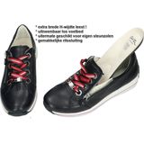 ARA - Osaka - Sneakers - Blauw - Leer - Textiel