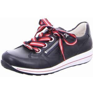 Ara - OSAKA - Vrijetijdsschoen - Donkerblauw - Vetersluiting - Sleehak