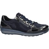 Ara - Osaka - Sneaker - Blauw - Lakleer/Nubuck
