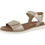 Merk - Muiltjes - Effen - Leer en Suède - Glitterend - Platte Hak