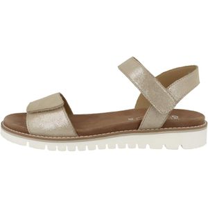 Merk - Muiltjes - Effen - Leer en Suède - Glitterend - Platte Hak